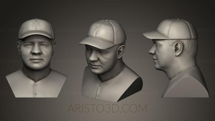 Busts and bas-reliefs of famous people (BUSTC_0039) 3D model for CNC machine